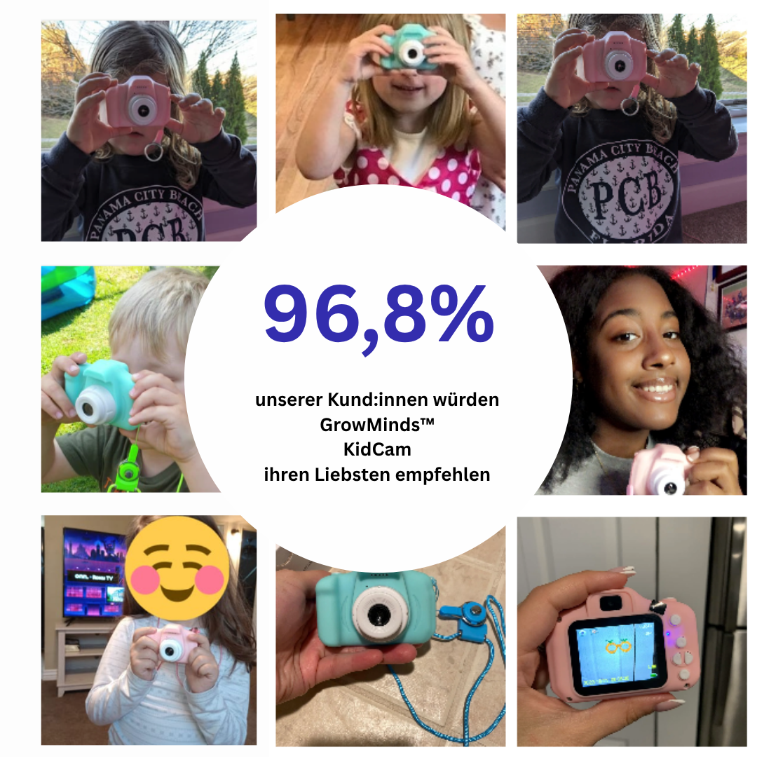 GrowMinds Kinderkamera - Das Original