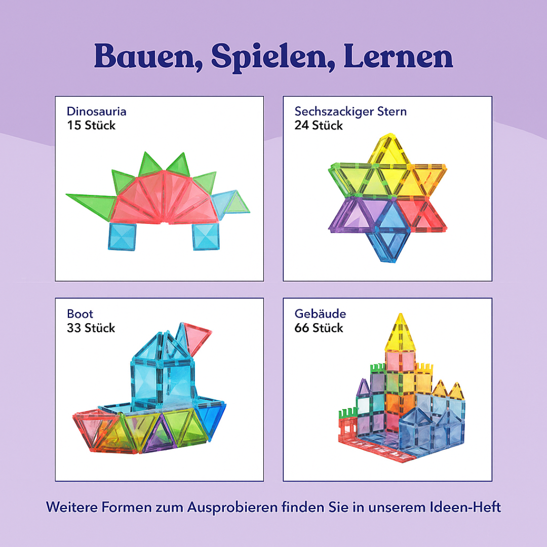 GrowMinds Magnetbauscheiben