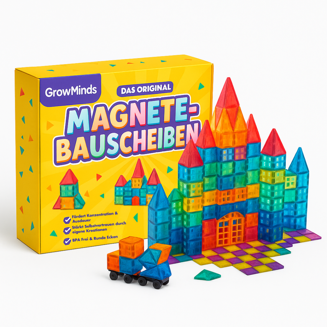 GrowMinds Magnetbauscheiben